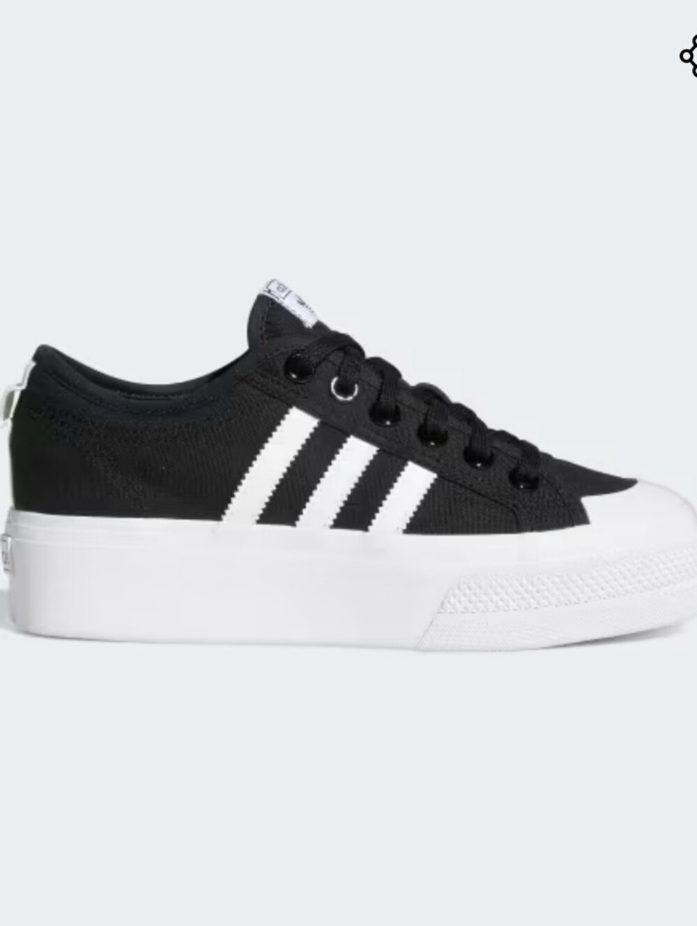 Like NEW - Women's adidas Nizza Platform Sneaker - Sz 7